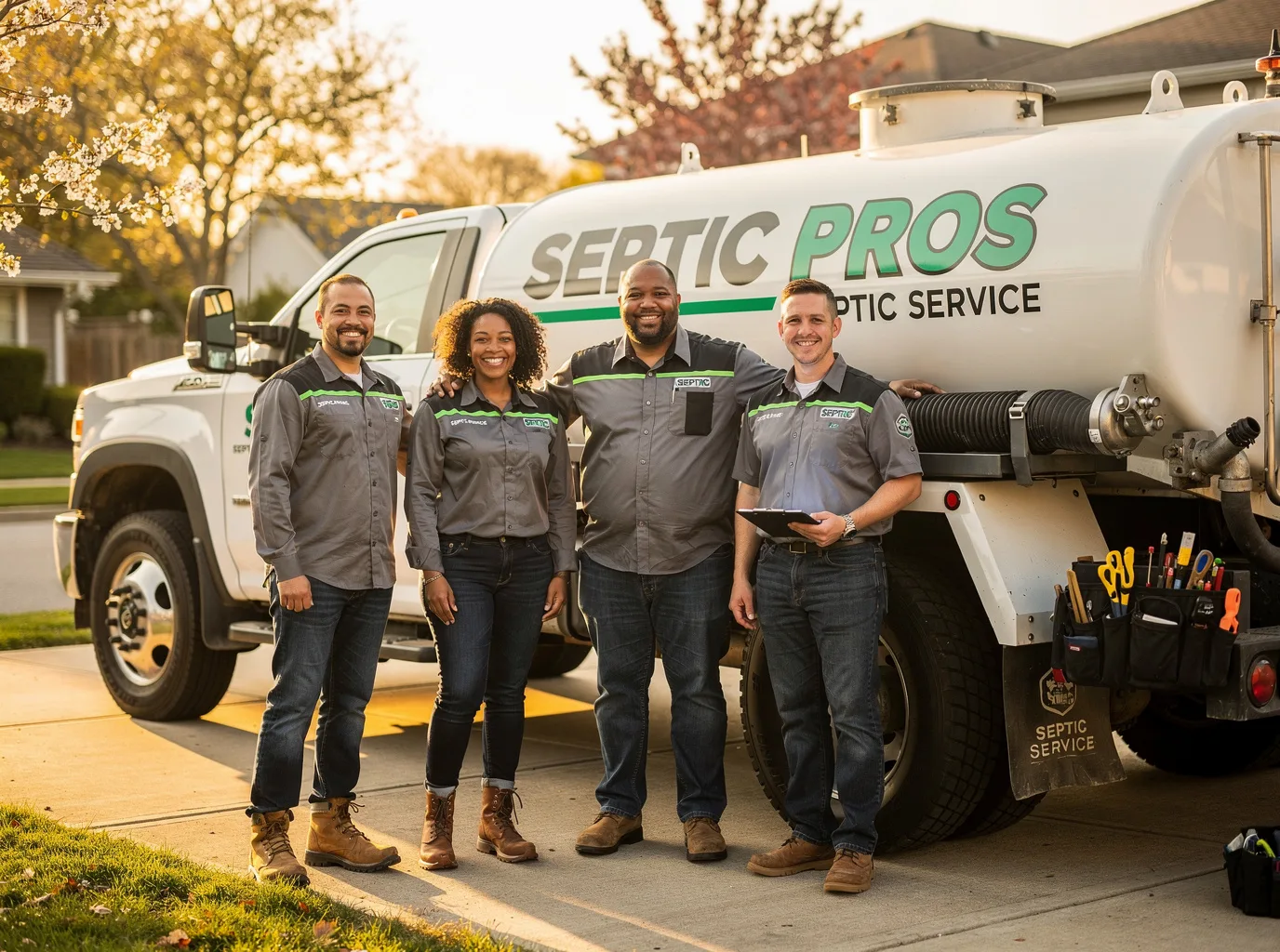 Septic Tank Pumping company in Cooks, MI